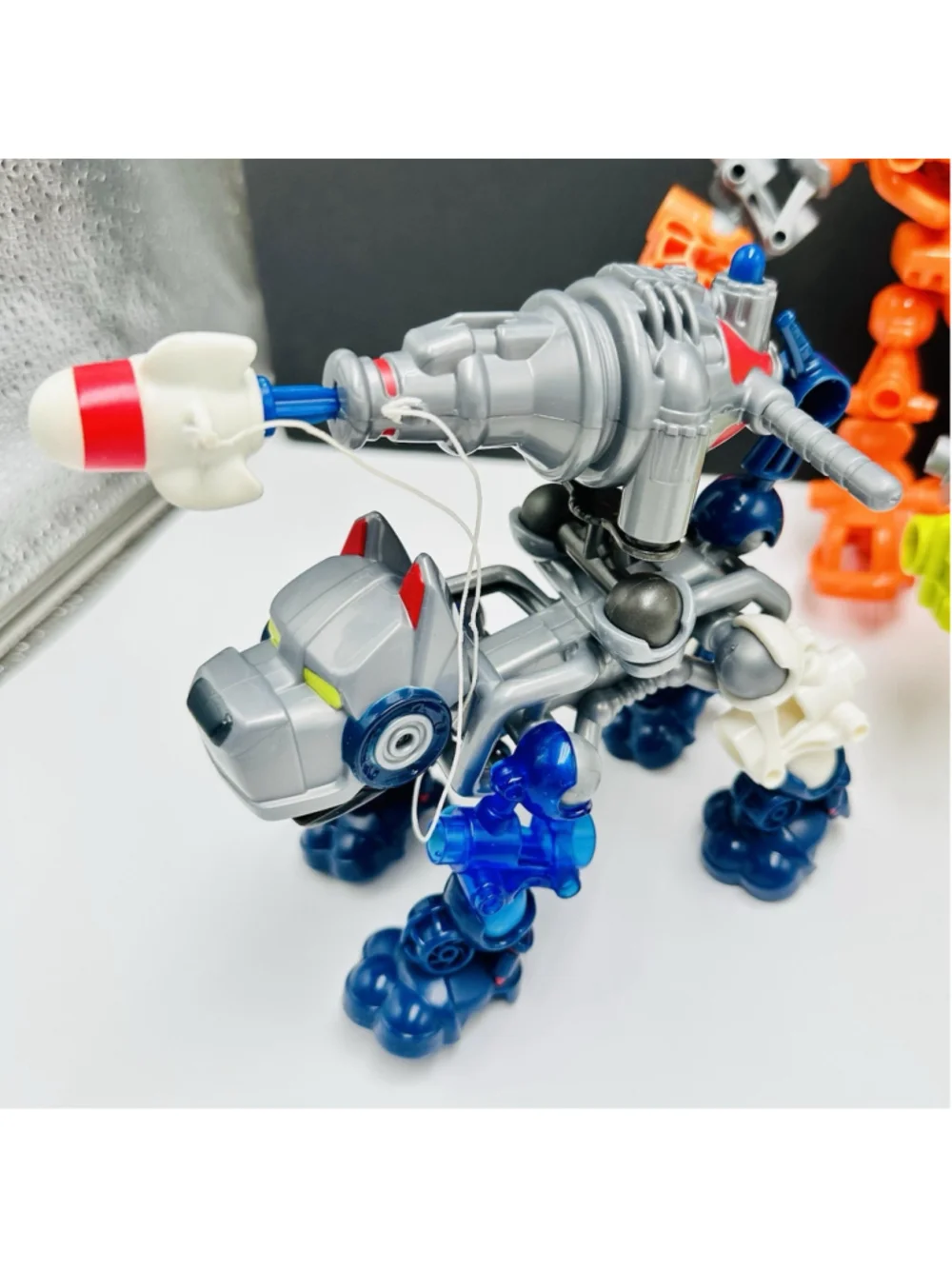 Mega Bloks Rescue Tech Construction and Rocket Dog Adventure Figure Lot Mixed